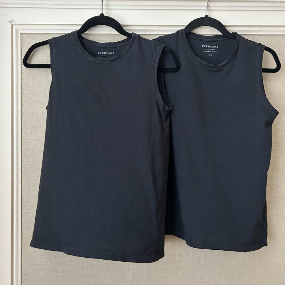 Everlane The Cotton Muscle Tank (Quantiity: 2)